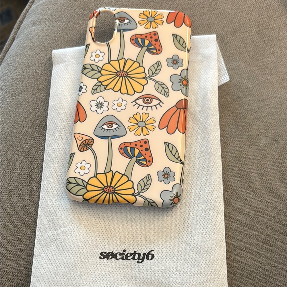 Society6 Floral Pattern Phone Case - Multicolor